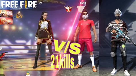 Best Solo Vs Dou Kills Ranked Gameplay Garena Free Fire Game Total