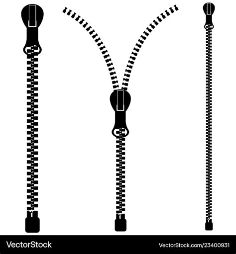 Zipper design Royalty Free Vector Image - VectorStock