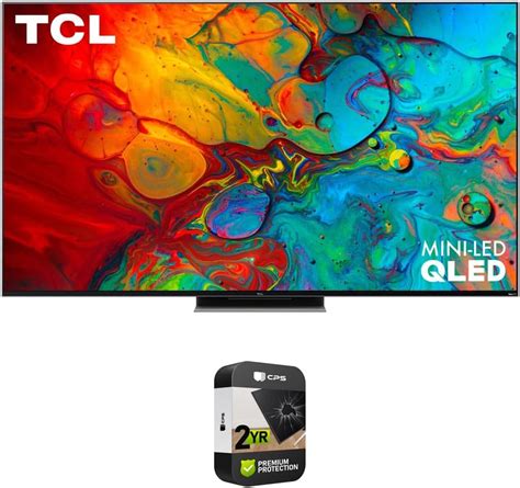 TCL 65 Class 4K Mini LED UHD QLED Dolby Vision HDR Smart Roku TV