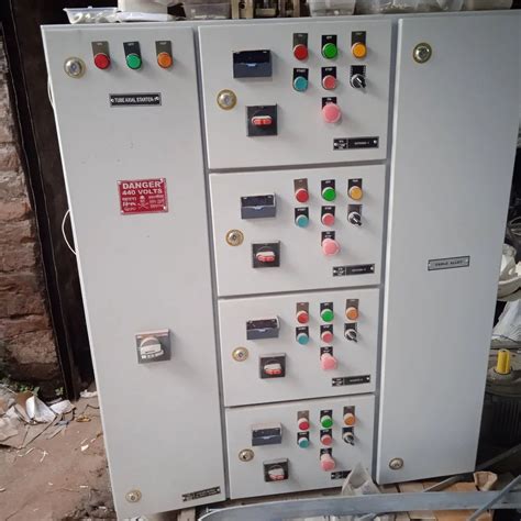 Three Phase V Semi Automatic Plc Control Panel At Rs In