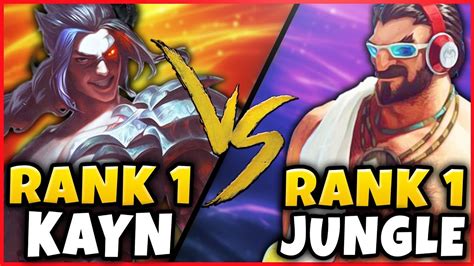 Rank 1 Kayn World Vs Rank 1 Jungler Tarzaned Who Wins In The Jungle