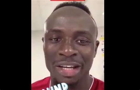 Video Enfin La Réaction De Sadio Après Son 50e But Je Vis Un Rêve