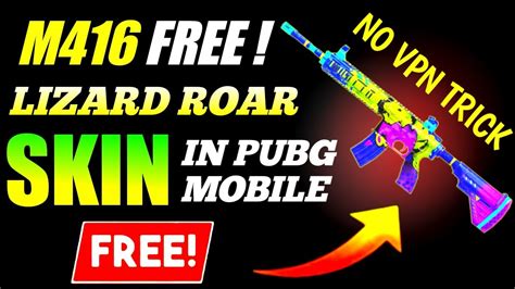 How To Get M416 Skin In Pubg Mobile Free Permanent Free Skins In