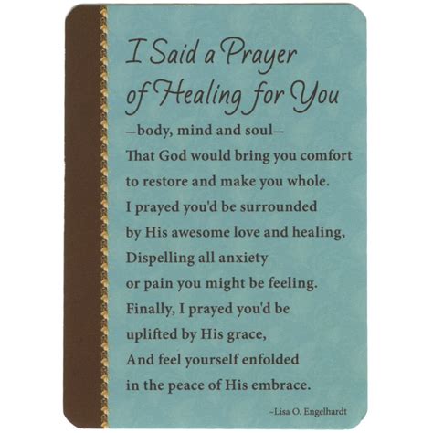 Prayer For Healing