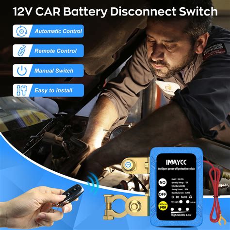 Snapklik Kill Switch For Car Remote Battery Disconnect Switch