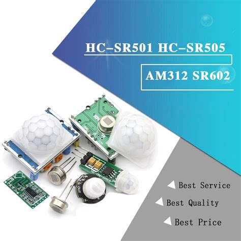 โมดูลเซนเซอร์ตรวจจับความเคลื่อนไหวอินฟราเรด Hc Sr501 Hc Sr505 Am312 Sr602 สําหรับ Arduino