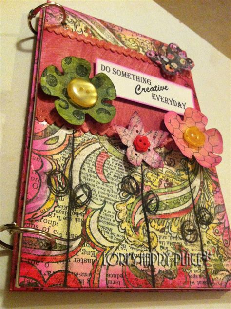 Lori's Happy Place: Do Something Creative Everyday Art Journal