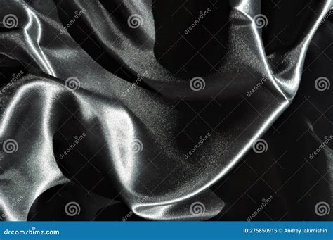 Black Silk Texture Background Stock Image - Image of light, seta: 275850915