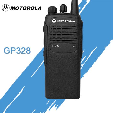 Motorola GP328 Two Way Radio 4W UHF 5W VHF Transceiver Interphone