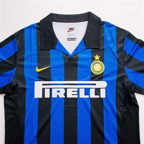 Inter Milan Home Shirt 1998 1999 Retro Soccer Jersey Large Etsy