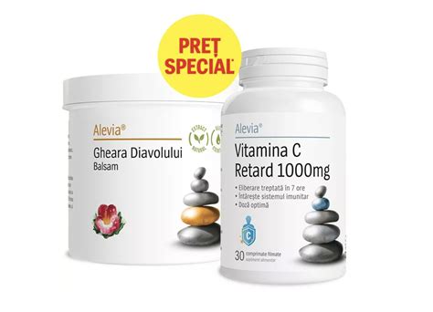 Balsam Gheara Diavolului 250g Vitamina C Retard 1000mg 30