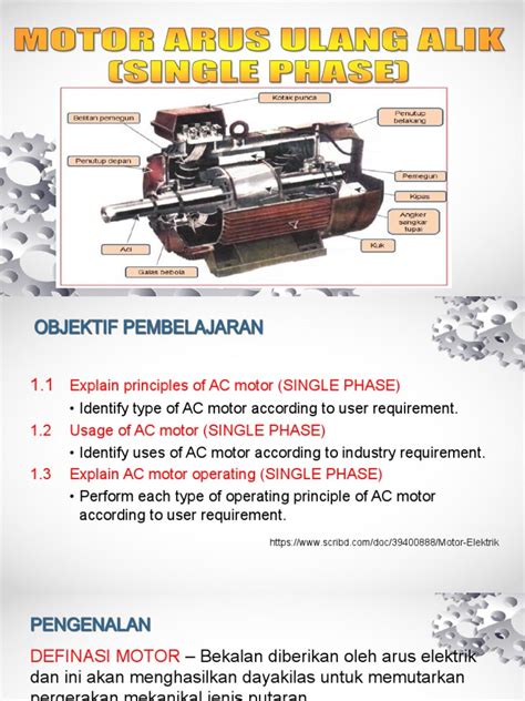 Prinsip Kendalian Motor Arus Ulang Alik 3 Fasa Renesme Cullin