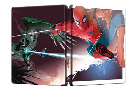 Spider Man Homecoming 4K UHD Lenticular Steelbook Collector S Editions