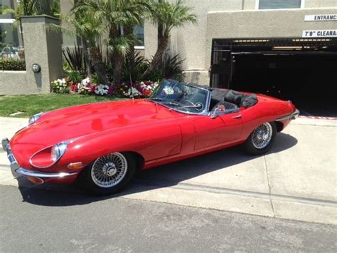 Jaguar E-Type convertible 1969 Red For Sale. 1R7078 1969 Jaguar E-Type ...