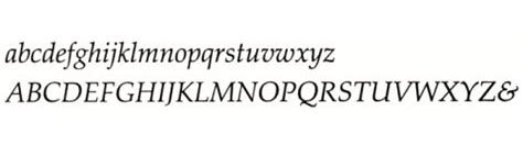 Encore English Fonts