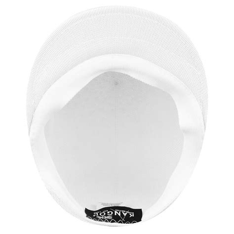 Flache Mütze Kangol Tropic 504 Weiß Reference 3538 Chapellerie Traclet