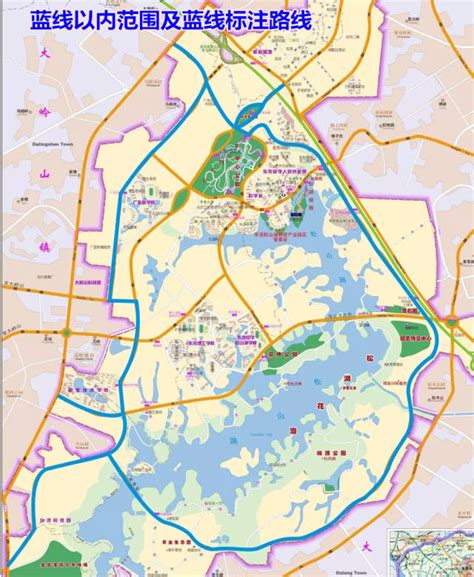 龙岗最新限行路段地图深圳区域图龙岗区路段第8页大山谷图库