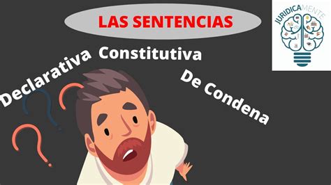 LAS SENTENCIAS Clasificación Ejecución YouTube