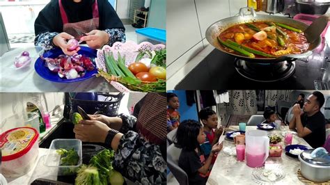 Vlog Surirumah Iftar Day Masak Asam Pedas Ikan Sayur Brokoli