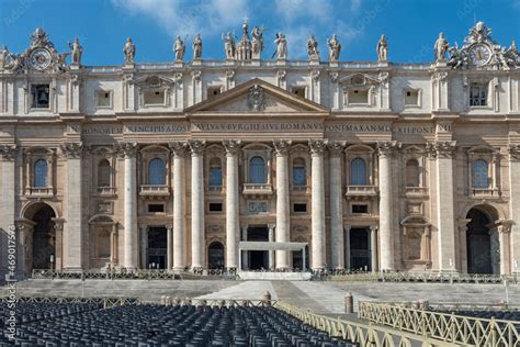 Fotka The Papal Basilica Of St Peter In The Vatican It Is A Late