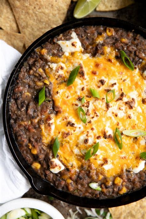 Easy Black Bean Dip Recipe With Hot Cheese