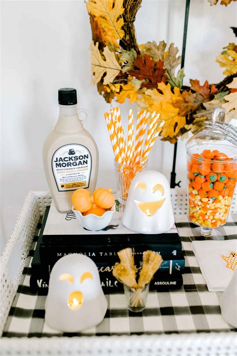 Haunting Halloween Bar Cart Jackson Morgan Southern