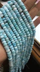 Stone Nuggets Inch Strand Finest Quality Natural Larimar Plain