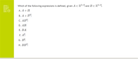 Solved Find The Value Of 2a−b Given A