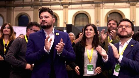 Erc Busca La Unidad Del Independentismo Para No Votar Sola En La