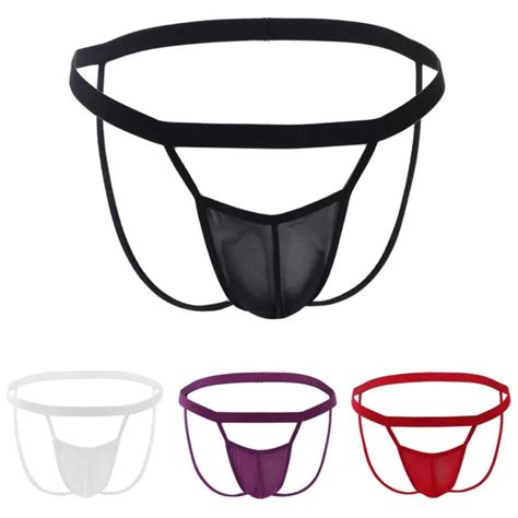 HOMMES SEXY SOUS V TEMENT Bas Montant Slip Thong Lastique Bikini G String EUR 7 67 PicClick FR