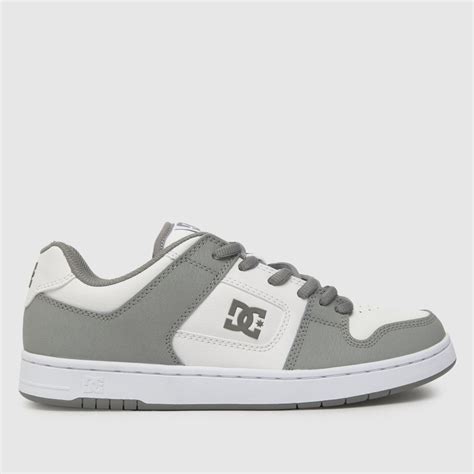 Mens White & Grey DC Manteca 4 Trainers | schuh