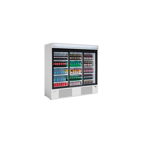 Expositor Refrigerado Vertical Infrico Modelo Erc Con Puertas