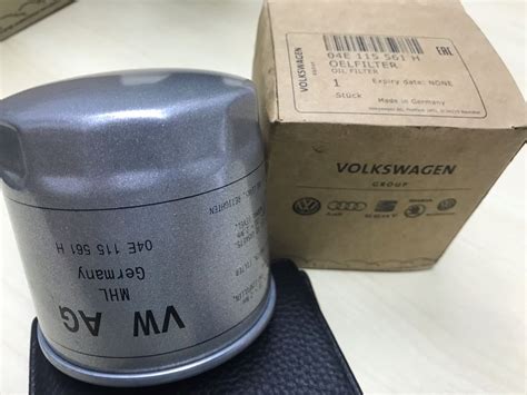 VW Audi 04E115561H oil filter, Car Accessories, Accessories on Carousell
