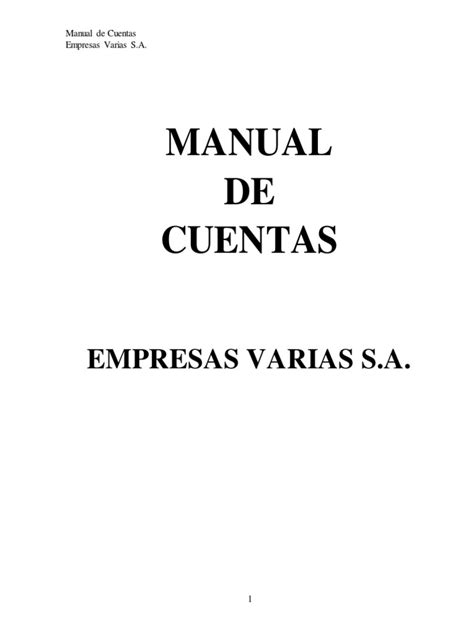 Pdf Manual De Cuentas Contabilidad Dokumen Tips