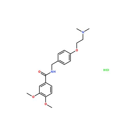 N 4 2 二甲氨基乙氧基苄基 34 二甲氧基苯甲酰胺盐酸盐 98价格 幺米lab实验室