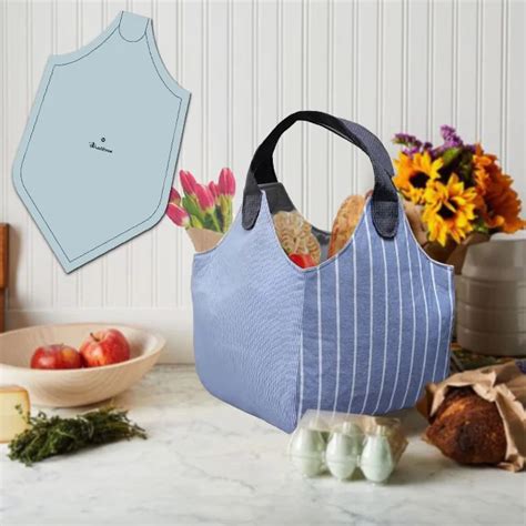 DIY Tote Bag Sewing Template Instructions