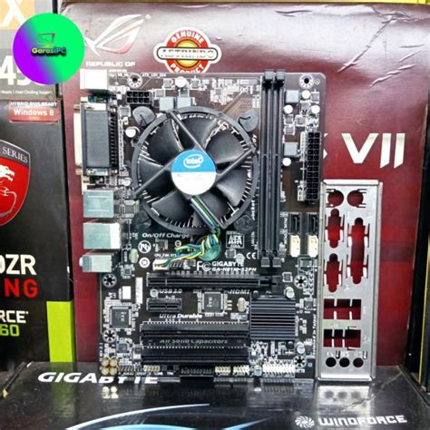 Jual PAKET Motherboard H81 Gigabyte Processor Intel Core I7 4770