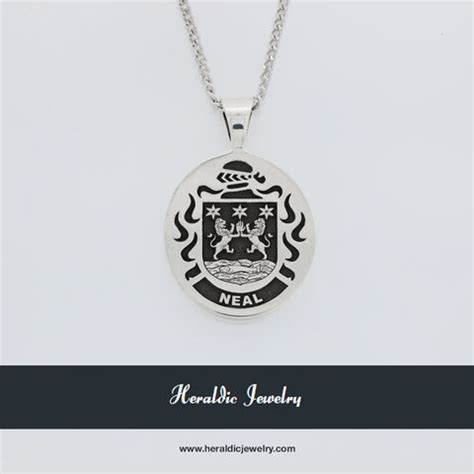 Neal Family Crest – Heraldic Jewelry