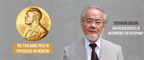 Nobel Prize 2016 in Medicine Goes to Yoshinori Ohsumi for Work on Autophagy