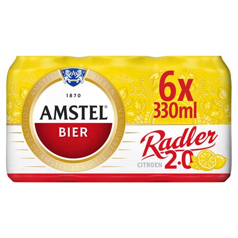 Amstel Bier Radler Citroen Blikken X Ml Aanbieding Bij Jumbo