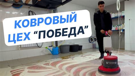 Химчистка ковров. Ковровый цех "ПОБЕДА". Как чистят ковры профессионалы ...