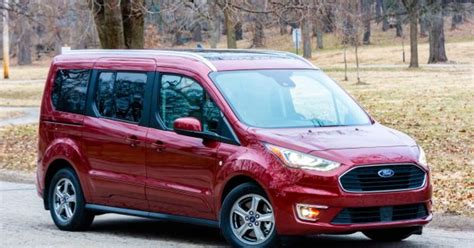 2019 Ford Transit Connect Wagon Review The Clock Strikes Van Time