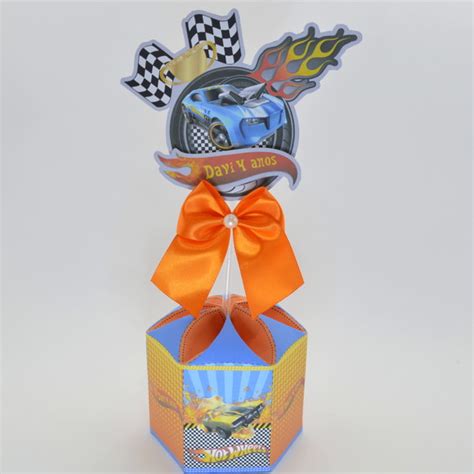 Caixa Sextavada Grande Hot Wheels C Elo Produtos Especiais