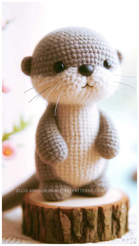 Amigurumi Cute Otter Crochet Free Pattern Free Amigurumi