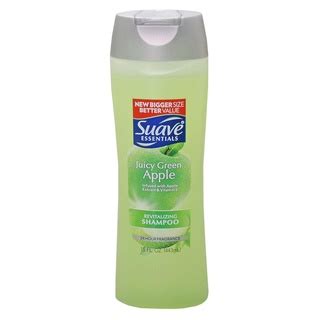 Suave Essentials Juicy Green Apple 15 Fl Oz Revitalizing Shampoo