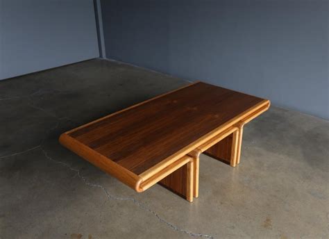 Generation 80 Oak And Walnut Coffee Table Circa 1980 For Sale At 1stdibs