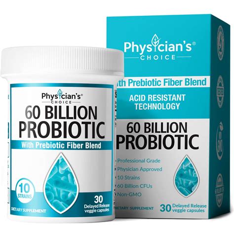 Physician S Choice Probiotics Billion Cfu Capsules Ct Walmart