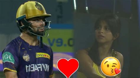 Suhana Khan Amazing Reaction On Rinku Singh When He Hit M Six In Kkr