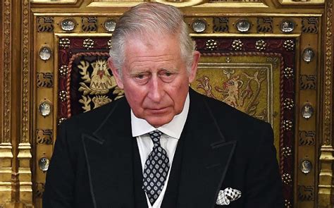 Download King Charles Iii In Black Suit Wallpaper