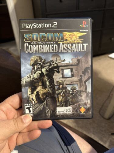 SOCOM US Navy Seals Combined Assault PS2 PlayStation 2 2006 CIB